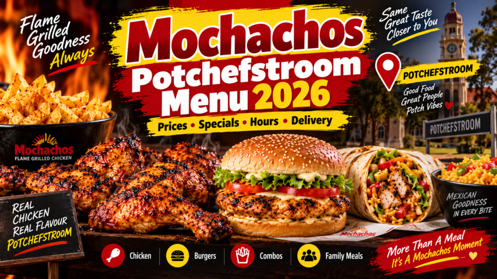 Mochachos Potchefstroom Menu 2026 Prices and Deals